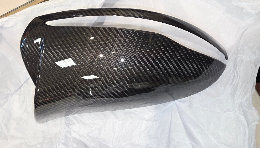 Dry Carbon Fiber Mirror Cover Mercedes W205/W213
