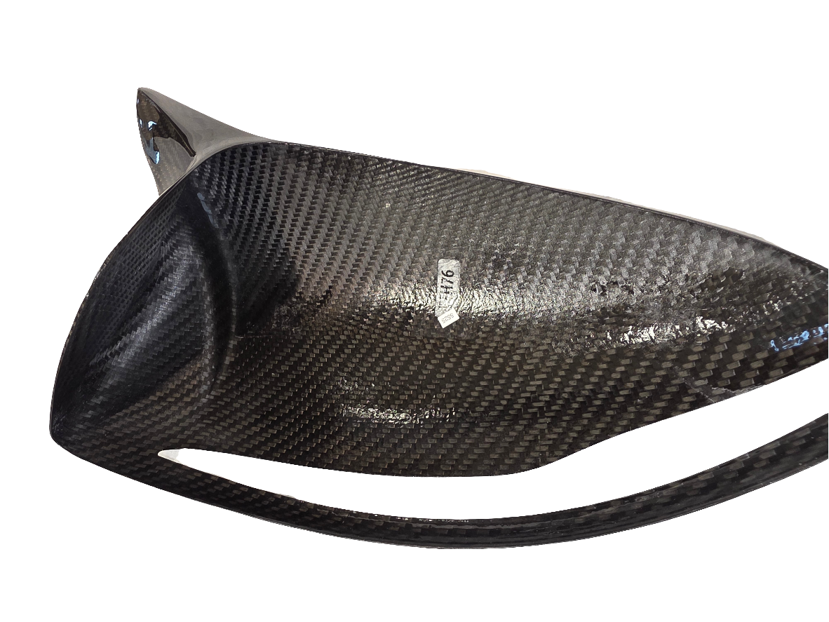 Dry Carbon Fiber Mirror Cover Mercedes W205/W213